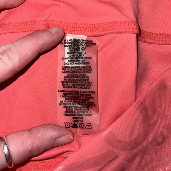 Pink Calvin Klein Biker Shorts - Picture 4 of 4